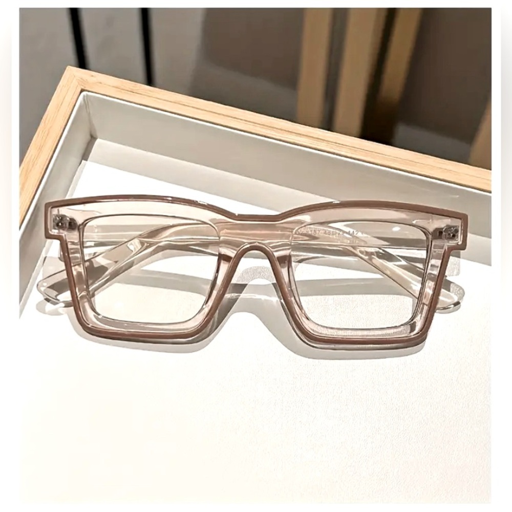 Tan Candy-colored Glasses